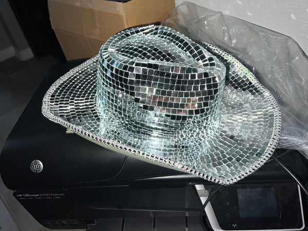 Bee Hive Mirror Cowgirl Hat
