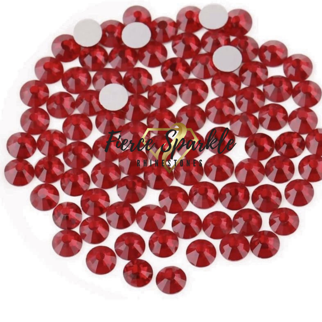 Scarlet Crystal Rhinestones – Fierce Sparkle Rhinestones