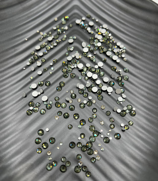 Black Diamond Crystal Rhinestones
